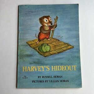 Vintage Harvey’s Hideout Paperback Book By Russell Hoban First Edition 1969